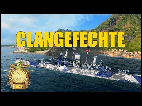 Clangefechte:  FUSO vs AMOK - World of Warships | [Division] [Deutsch] [60fps]