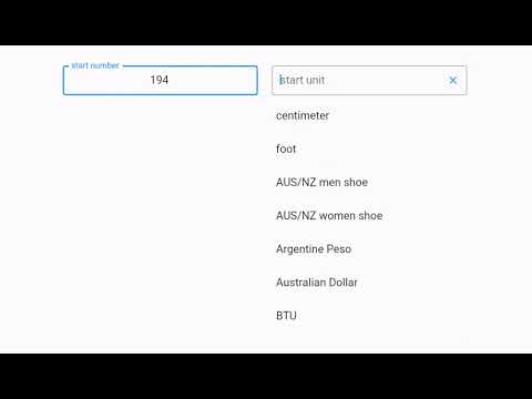 Unit & Currency Converter