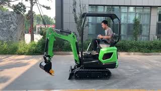 Mini excavator, 1.5 tons operating weight, Kubota engine, are you ready to dig?#excavator