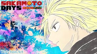 【SAKAMOTO DAYS】朝倉シンの塗り方