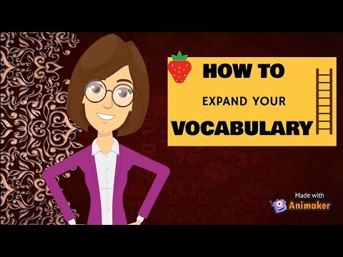 How to expand your vocabulary  @MyEnglishChannel2020