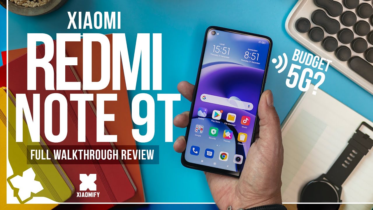 Redmi Note 9T 5G - Full Walkthrough Review [Xiaomify]