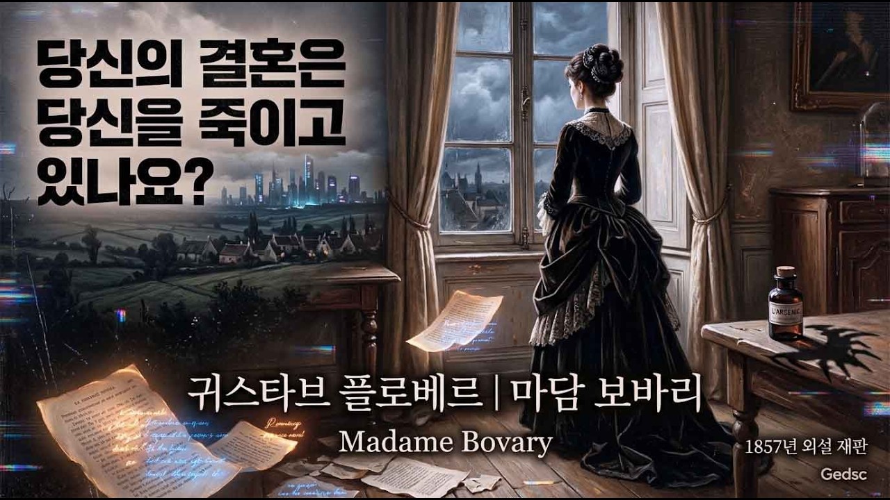 💔 평범한 결혼이 한 여자를 어떻게 파멸시켰나 – 귀스타브 플로베르의 『마담 보바리』