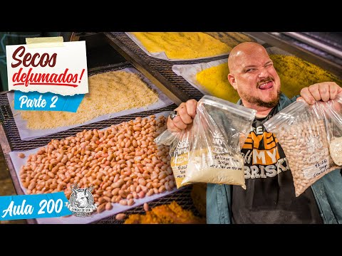 Defumação de Secos: como defumar feijão - como defumar farinha / Cansei de Ser Chef - Aula 200