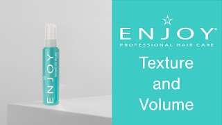 ENJOY Hair Care Texture & Volume | Elevate Your Style Game