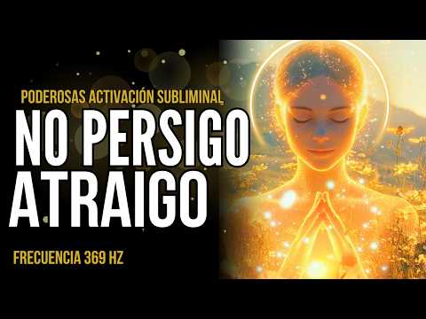 AUDIO SUBLIMINAL POTENTE | NO PERSIGO - ATRAIGO!  Poderosas activación| REPRIGRAMACION MENTAL