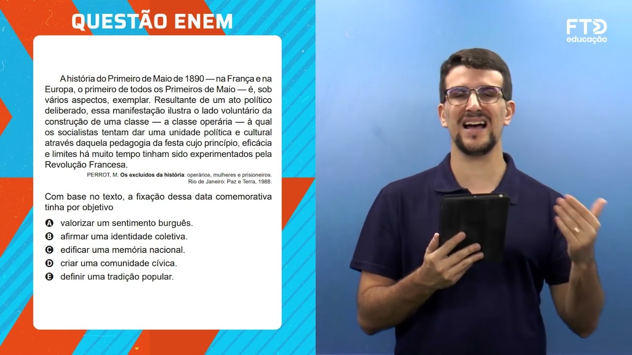 FTD Resolve – Enem 2022 | Ciências Humanas – Questão 53 (prova rosa)