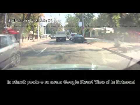 Google car in Botosani