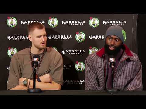 Jaylen Brown talks on Jabari Parker playing for Barcelona