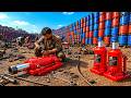 Incredible Precision || Severely Damaged Hydraulic Jack Repaired by Hand