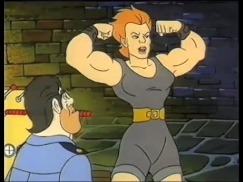 Female Muscle clip 937 - James Bond Jr.