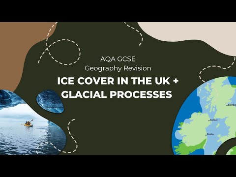 L1 Ice Cover Extent in the UK +Glacial Processes | AQA GCSE Geography Revision