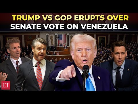 'Ashamed of you!': Trump explodes at GOP senators after Senate vote to curb his war powers