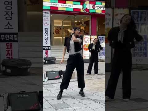 220831 카가와 유 고리하 버스킹 Yu & Liha Busking - 1차 뉴진스 NewJeans Attention