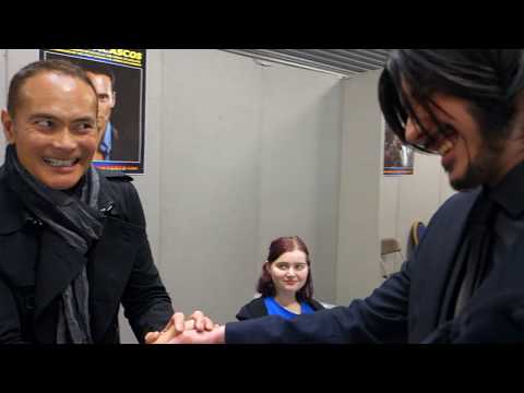 MARK DACASCOS (ZERO) MEETS JOHN WICK (COSPLAYER) @ LONDON COMIC CON 2020.03.01 by Nowayfarer