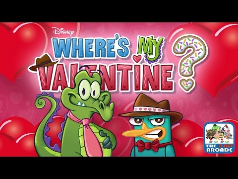 Disney: Where's My Valentine? - Swampy & Perry Looking For Love (iOS Gameplay, Playthrough) Video