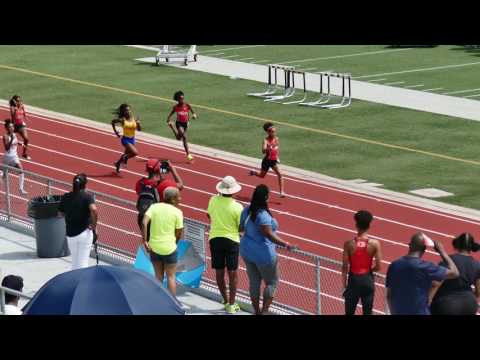 2017 NORTHWEST FLYERS TRACK MEET - 13-14 YR GIRLS 100 METER H9