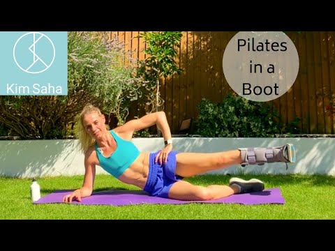 Pilates Workout in a Boot - with foot / ankle injury