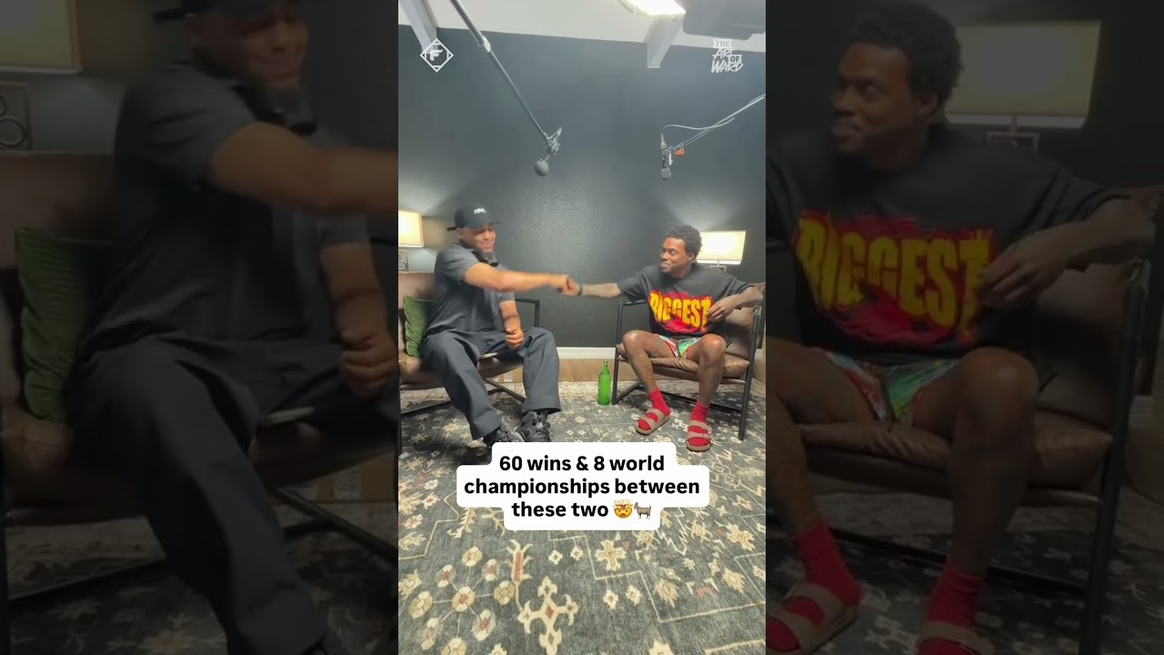 Two of boxing’s REALEST linking up 💯🤝