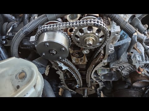 Thumbnail for 2002 2013Toyota Camry Matrix Rav4 Highlander Lexus 2.4 Timing Chain Replacement step by step part3 by Toyota RAV4