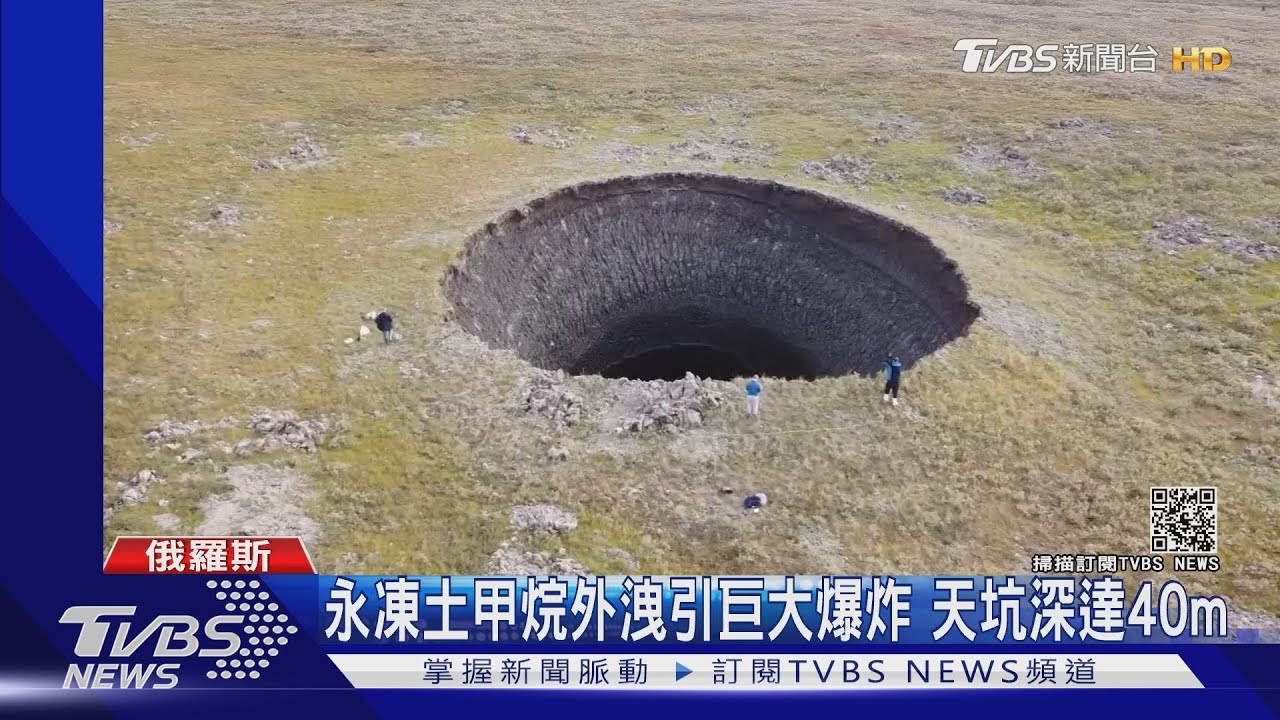 外星人入侵？　西伯利亞17座「天坑」揭密