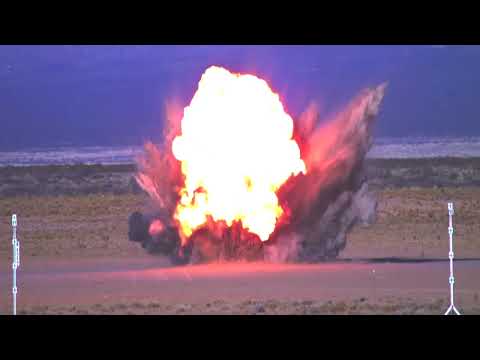 Live fire of GMLRS rockets at White Sands Missile Range