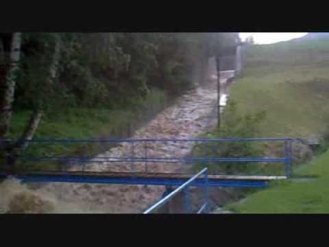 povodeň 17 7 2009 Koupaliště Povrly