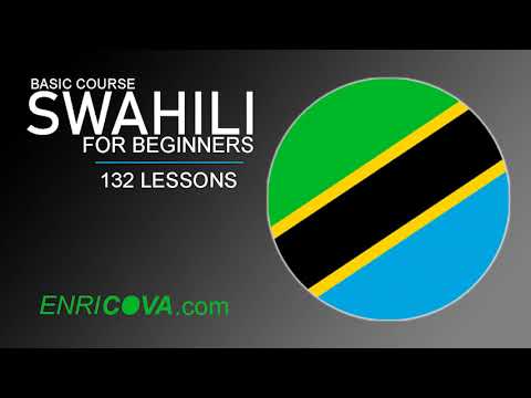 Swahili for beginners   Unit 120