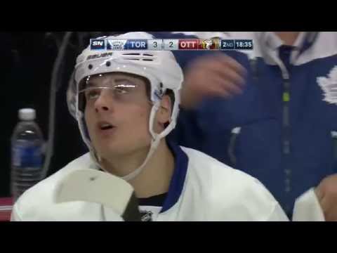 Auston Matthews Hat Trick goal - TOR vs OTT - Oct 12, 2016