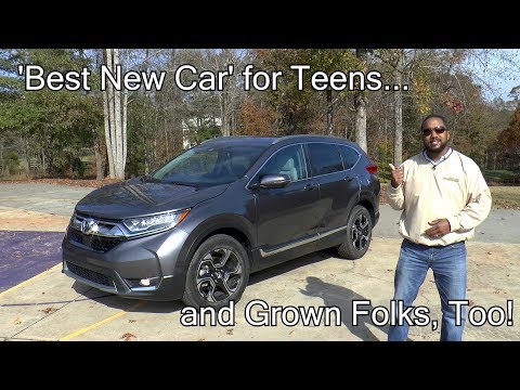 2017/18 Honda CR-V 1.5T AWD Touring Review - Best New Car for Teens... and Grown Folks, Too!