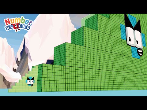 Numberblocks Step Squad NEW 45 to 45,000,000 BIGGEST - The Amazing Step Squad Numberblocks