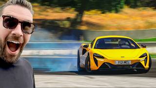 ARTURA IS A BABY McLAREN P1! Drift at 170mph entry speed