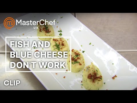 Fish and Blue Cheese Combo | MasterChef UK | MasterChef World