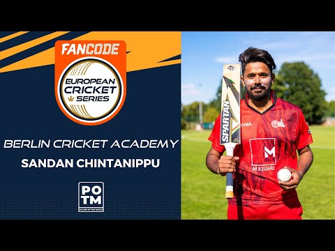 POTM: S.Chintanippu - BER vs BCA | Highlights | FanCode ECS Dresden, 2022 Day 6 | ECS22.482