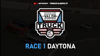 Goat Locker Racing League | Operation Valor Racing Truck Series | Race #1 @ Daytona