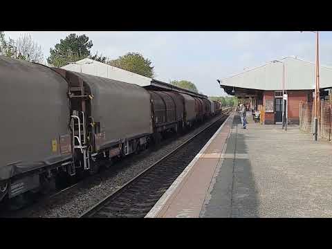 DB Schenker red 66065 heading to Round Oak on the afternoon steel from Margam through Stourbridge.