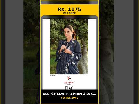 Deepsy Elaf Premium 2 Luxury Lawn 1723 Series – product video thumbnail
