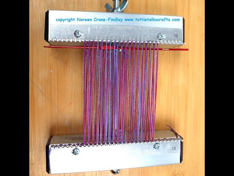 Hints and Tips from Noreen Crone-Findlay about Warping the Mirrix Chloe Loom