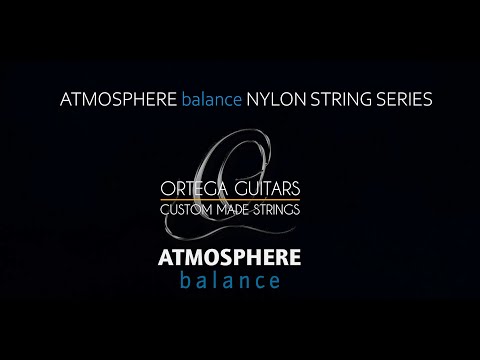 Демонстрация струн для классической гитары Ortega ATB44