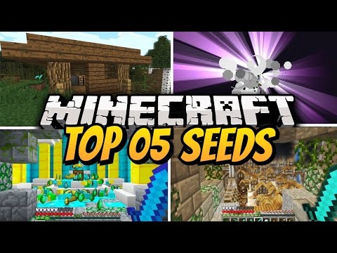 TOP 5  BEST MINECRAFT SEEDS OF 2020 TO USE?! - MINECRAFT PS4 BEDROCK