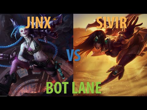 Jinx vs Sivir - Bot Lane - Season 5 - Victory - Pentakill - League of Legends Gameplay