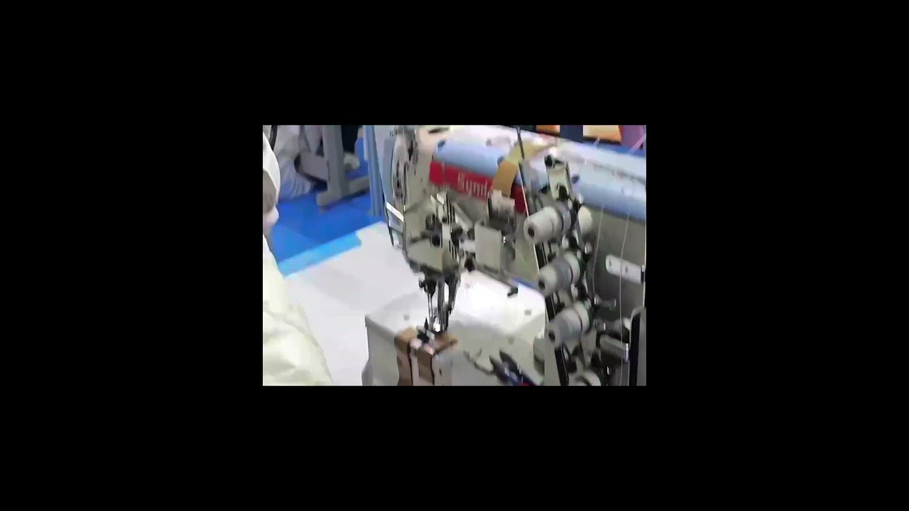Precision sewing process at the factory of Tonton Sportswear