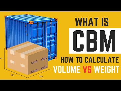 How to Calculate CBM in Shipping | Volume vs Weight Explained | CBM Formula & Freight Cost Guide