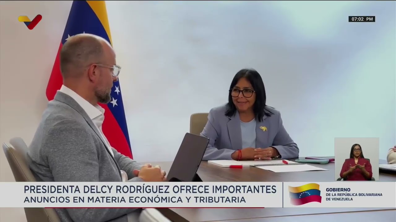 Delcy Rodríguez anuncia: Máquinas fiscales ya no son obligatorias, cambian contribuyentes especiales