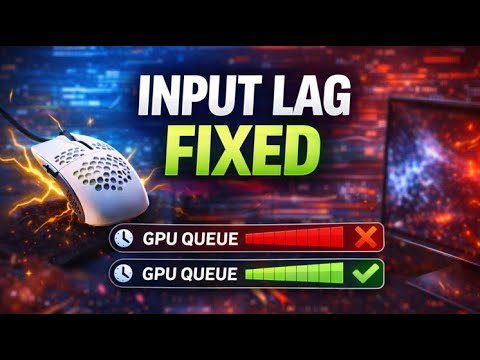 Fix Input Lag & GPU Queue Delay for Ultra-Low Latency Gaming (Windows)