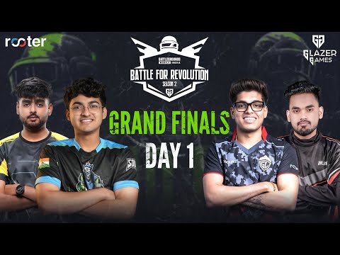 Battle for Revolution S-2 | Grand Finals Day-1 | Ft. #soul #godlike #og #blindesport #xspark etc.