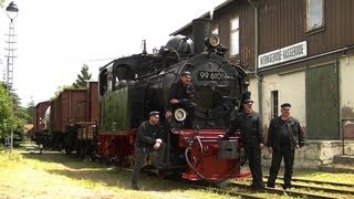 preview picture of video 'Rollbockzüge in Wernigerode | Dampfloks & Güterzug'