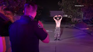 Arsonist Caught In The Act By Officers In Ventura