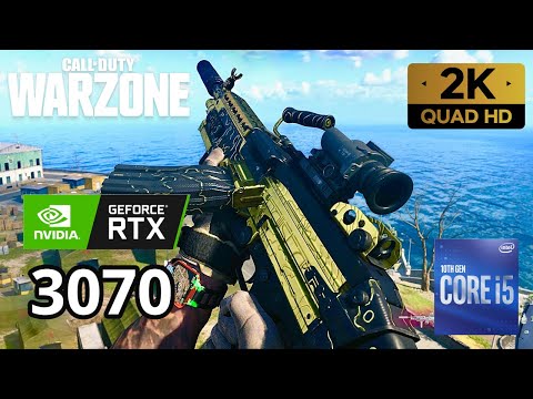 Call of Duty: WARZONE | MSI RTX 3070 OC | Intel Core I5 10400F | 2K - 1440p - 1080p | TEST FPS