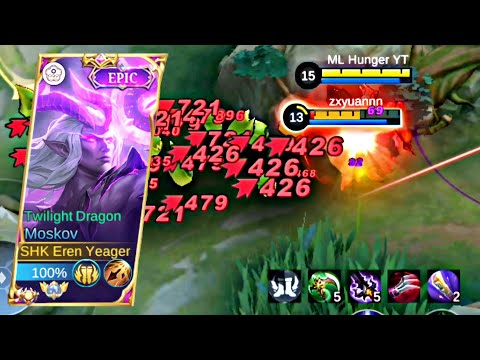 MOSKOV NEW META BUILD 2023 | MOBILE LEGENDS